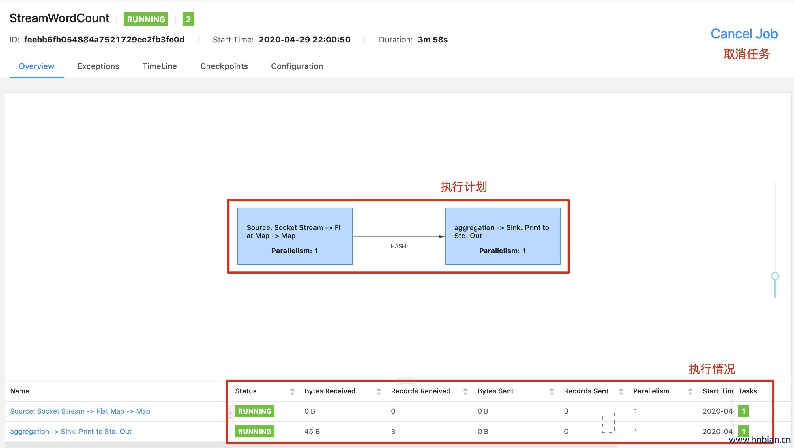 查看任务执行情况